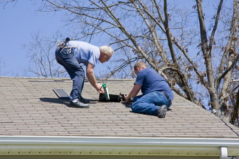 Shingle Repair Close-Up